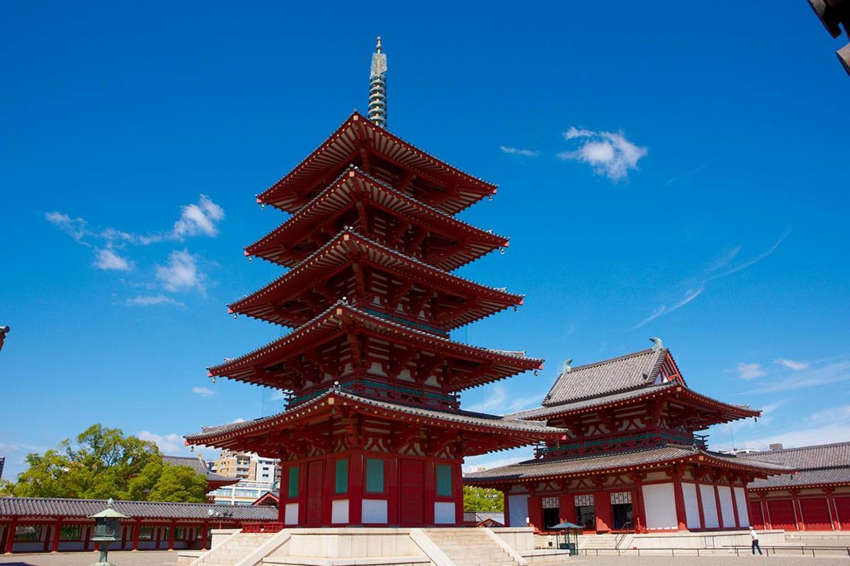 通天閣・天王寺一つ駅・最大10名・wifi完備・一戸建団体に人気 Villa Osaka
