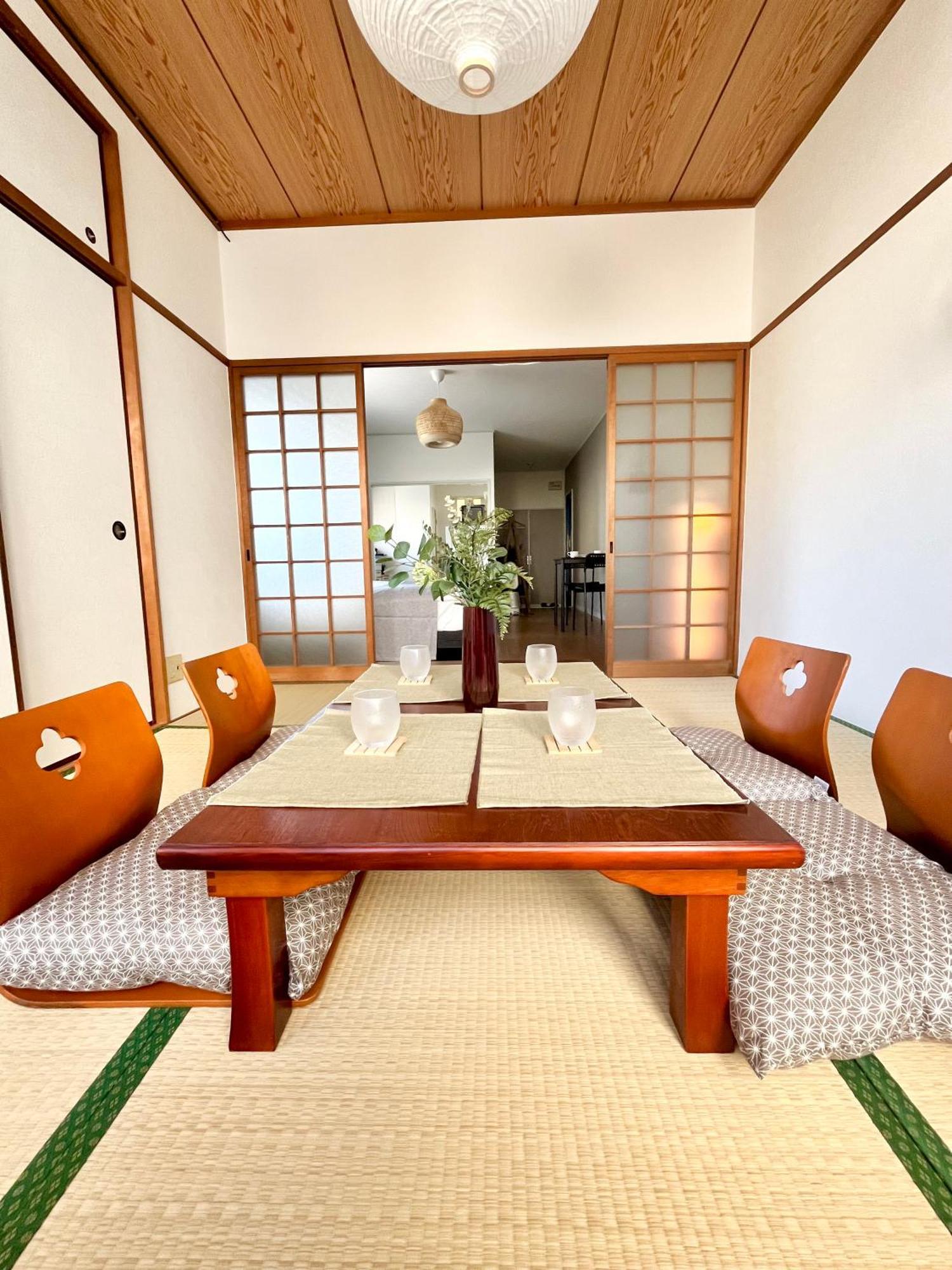 Apartment Omotenashi 41m2 1ldk 十三駅徒歩1分 梅田2分 神戸京都アクセス良好 和室のある家 *