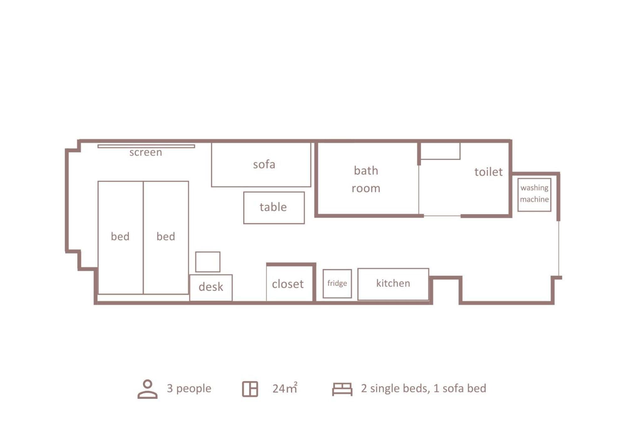 Aparthotel Minn Umeda Nakazakicho *