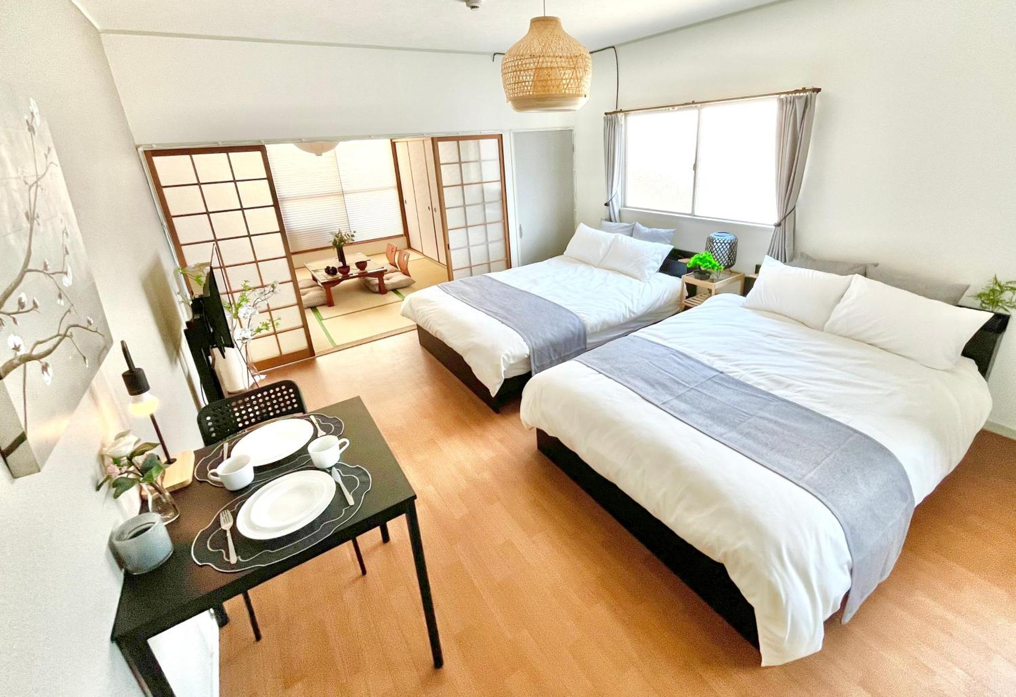 Omotenashi 41m2 1ldk 十三駅徒歩1分 梅田2分 神戸京都アクセス良好 和室のある家 Apartment