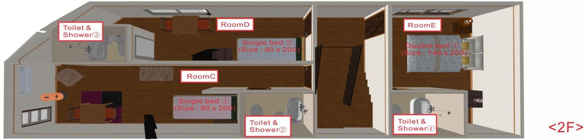 Holiday home New-130m2 With 5toilets & 4 Showers-namba And Usj Nearby Osaka