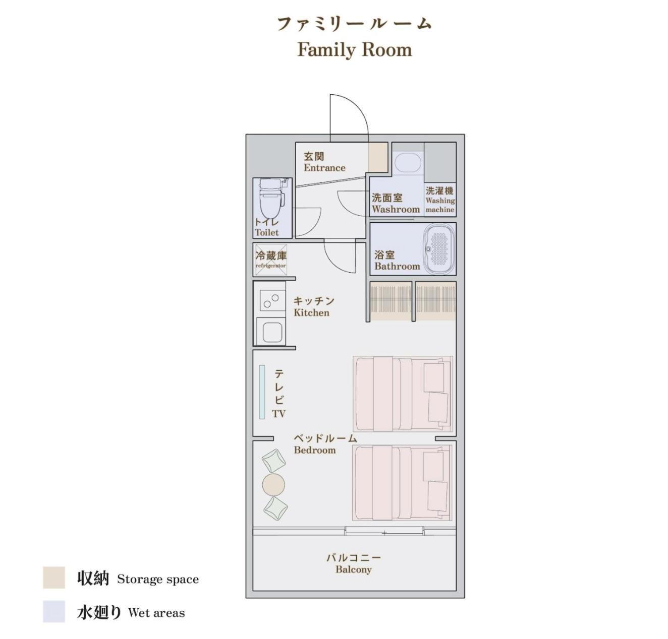 Apartment 谷町君･星hotel･恵美須西 *