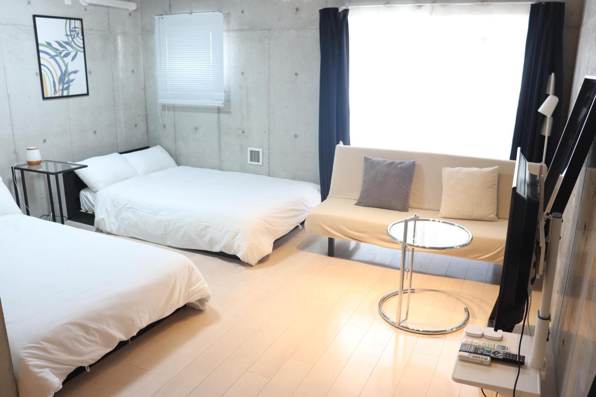 Apartment 今宮駅徒歩2分大国町駅5分 難波道頓堀も徒歩圏内401 ホテルリネン使用 Osaka