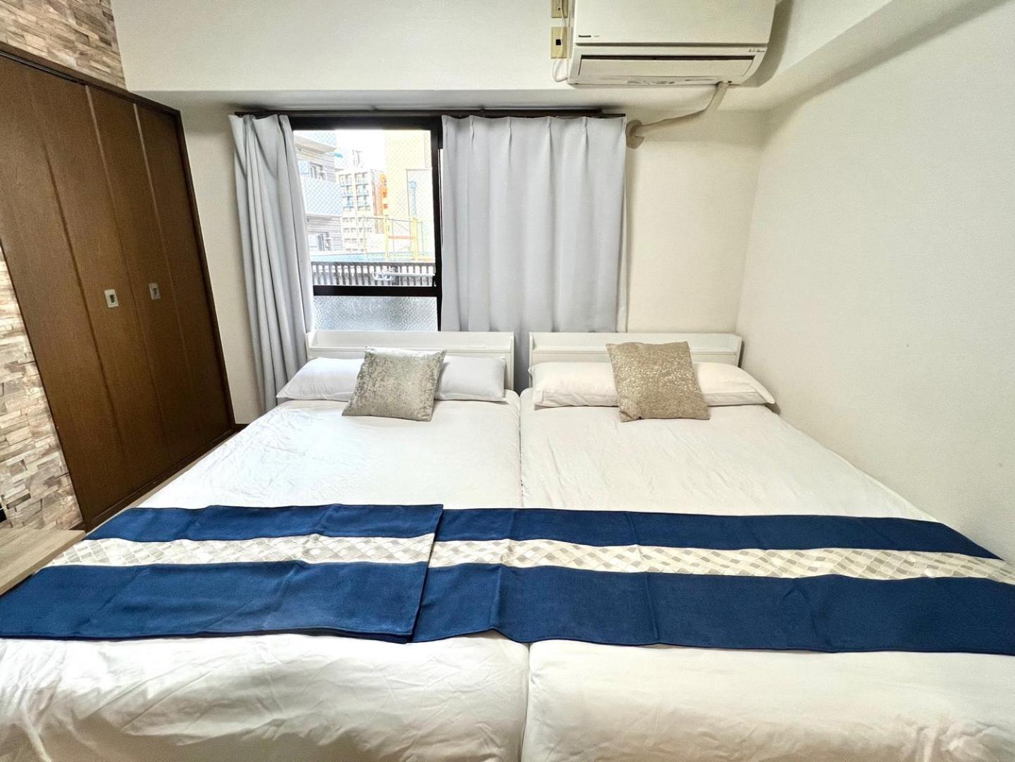 Apartment 4인가능 난바역 한 정거장 지하철역 2분 Royal507 *