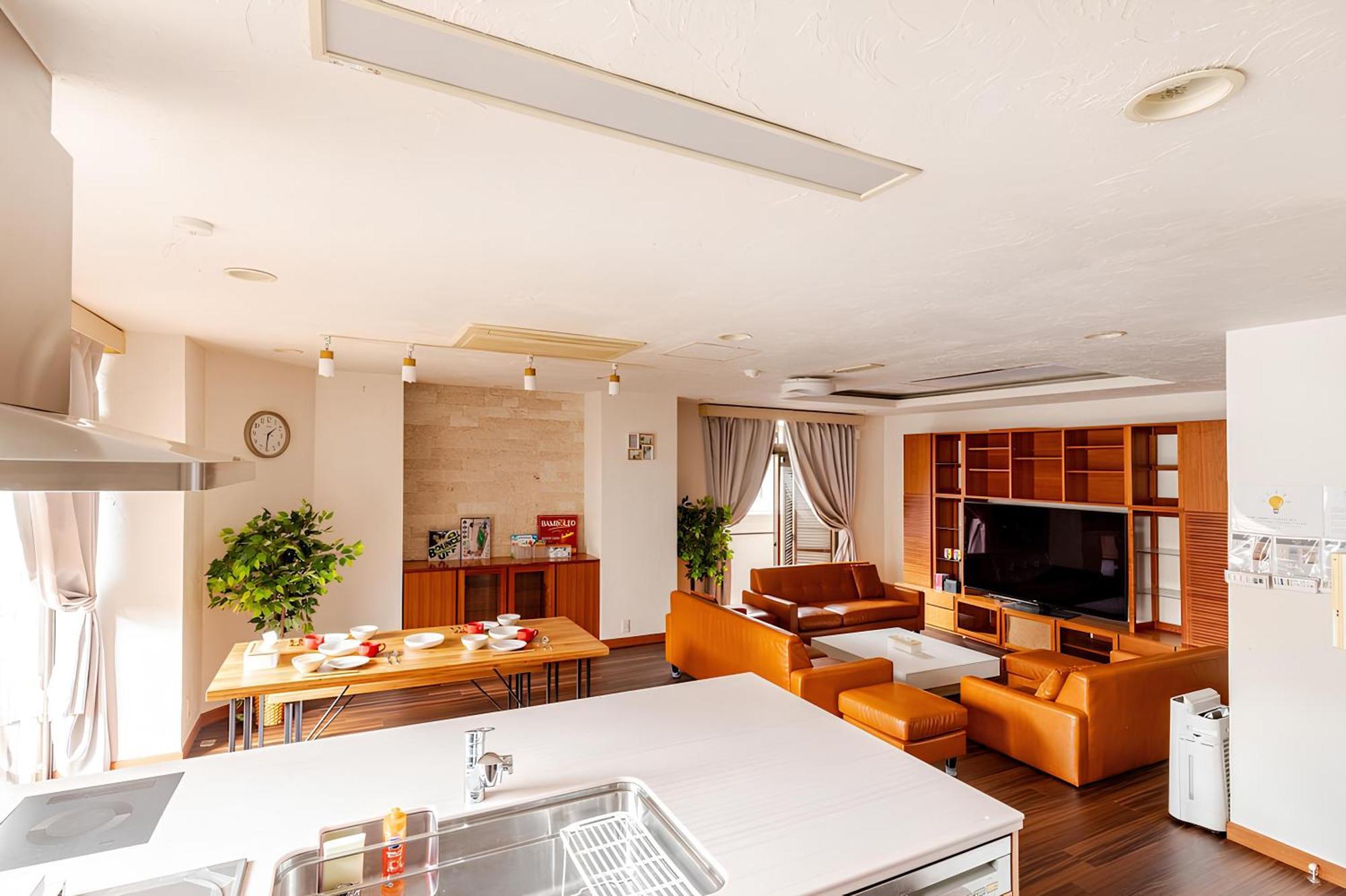 【150㎡over/ジャグジー有】大人数でも快適のプレミアム空間 Apartment