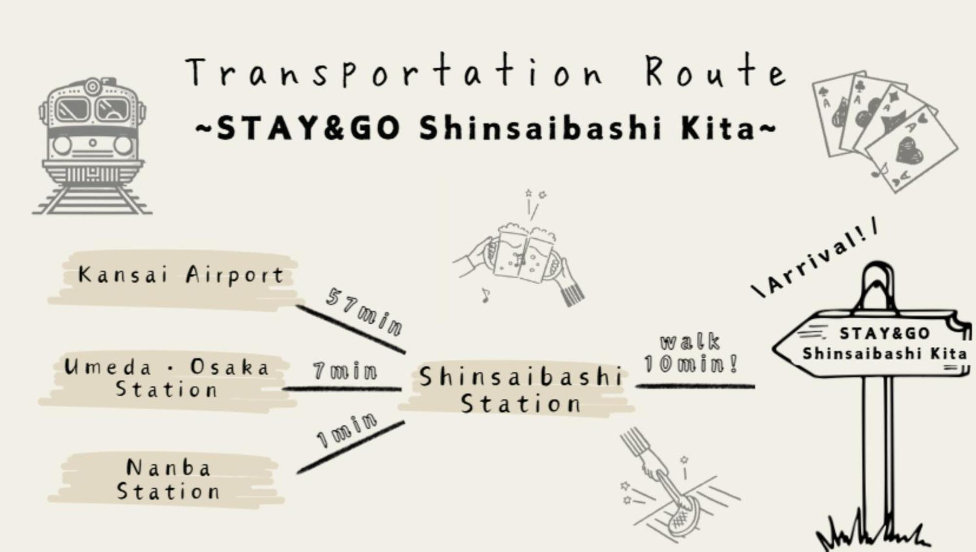 Apartment & Go Shinsaibashi-kita *