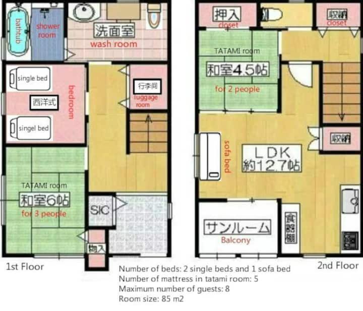 Apartment Namba Koiwa Osaka