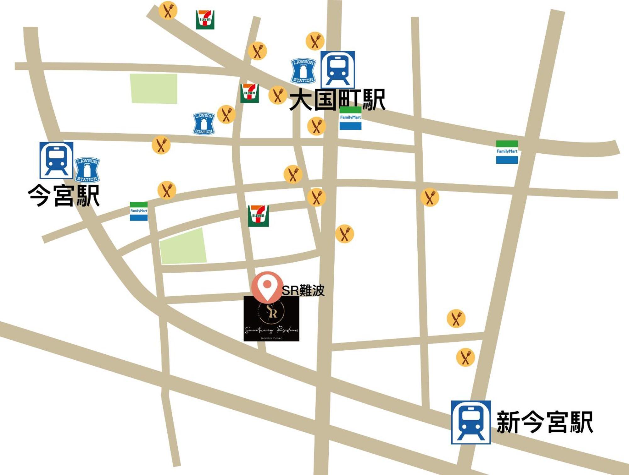 Sr Namba -sanctuary Residence- 3*