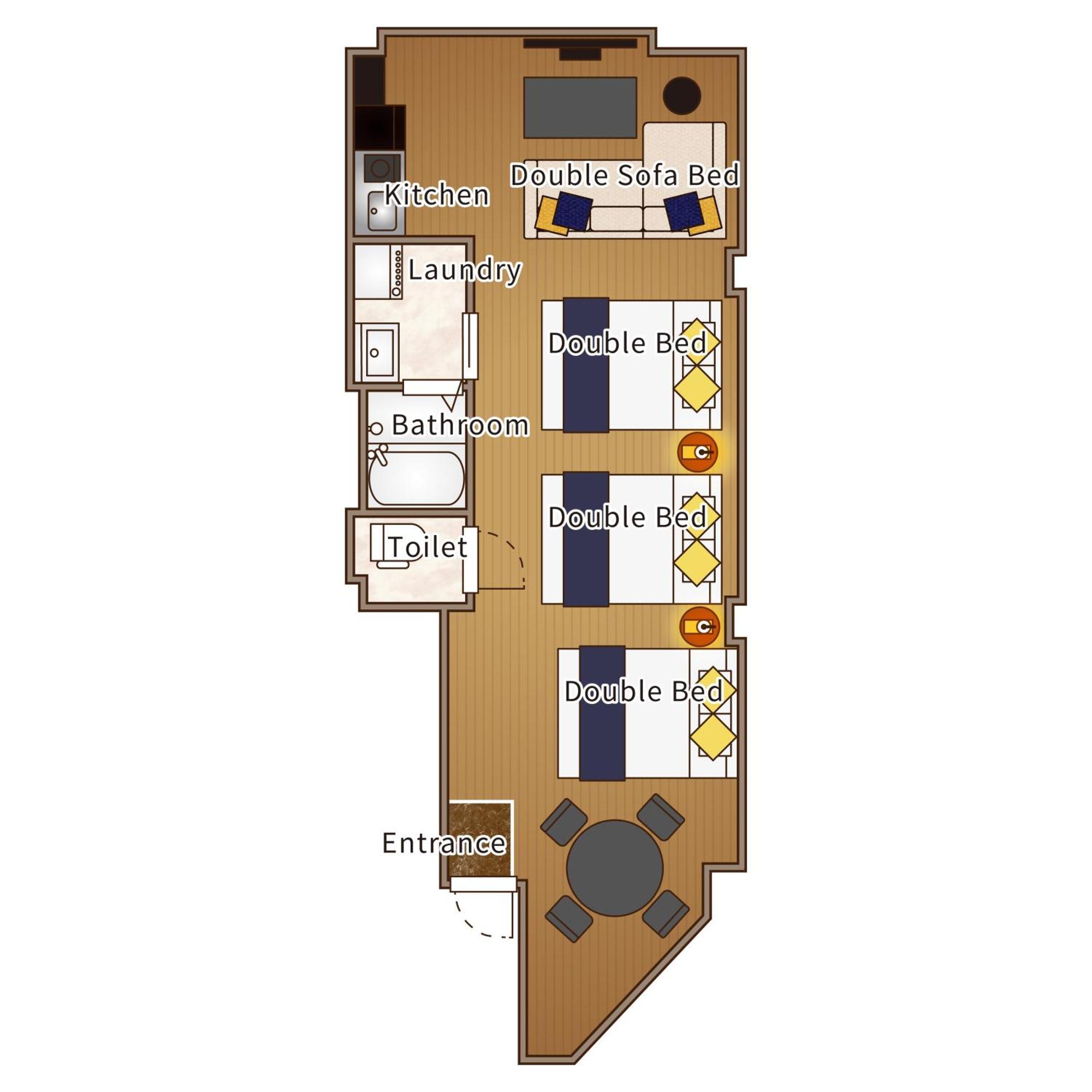 アリタ日本橋西1f Apartment *