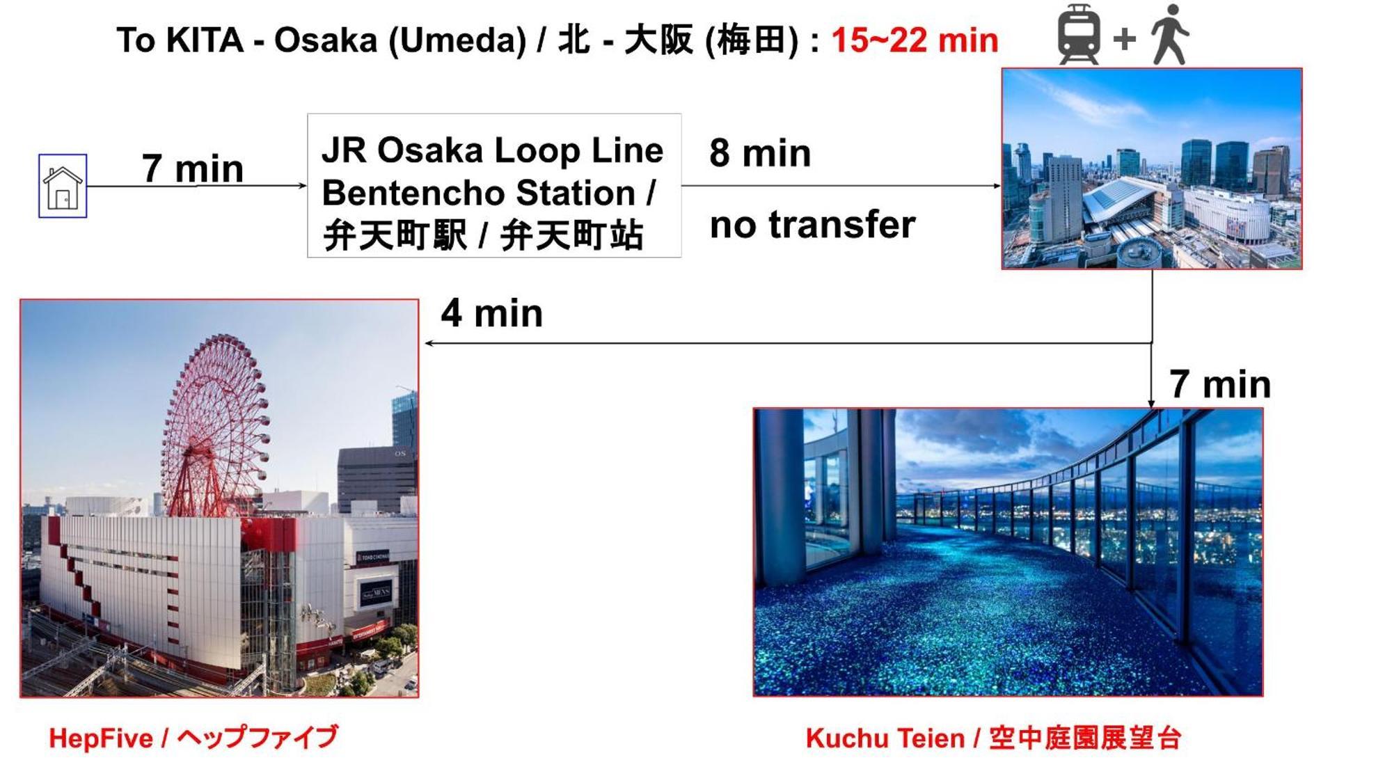 Apartamento Usj 22min,kaiyukan 11min,kyocera Dome 8min,solaniwa Onsen 5min,direct 2 Kix,kaiyukan,osaka,nara,osaka Castle