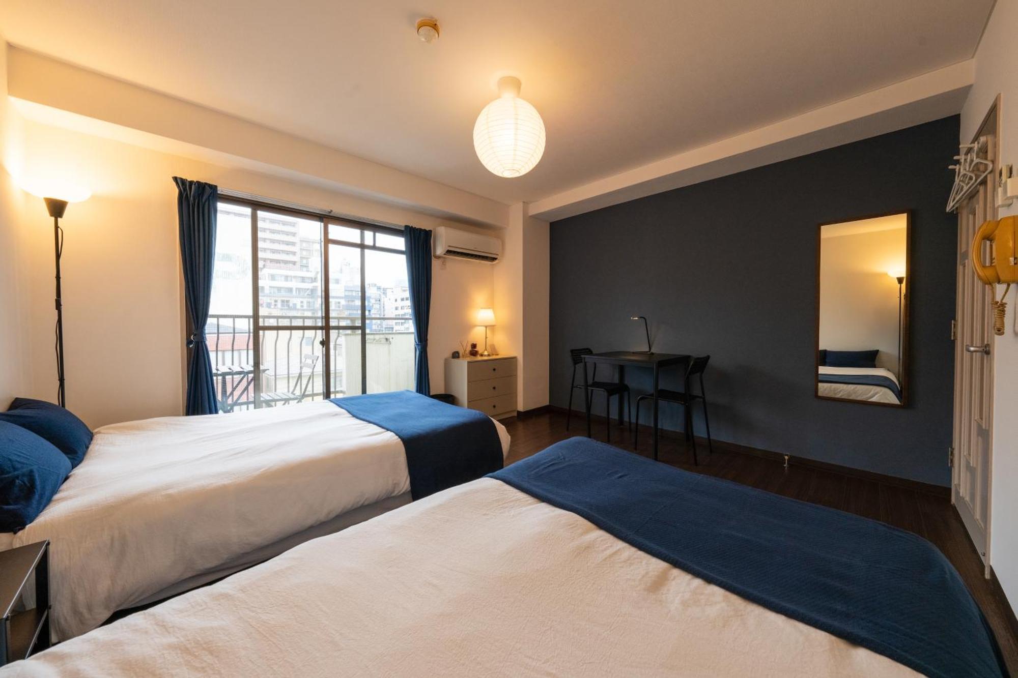 独立した3部屋をご利用できます Apartment Osaka