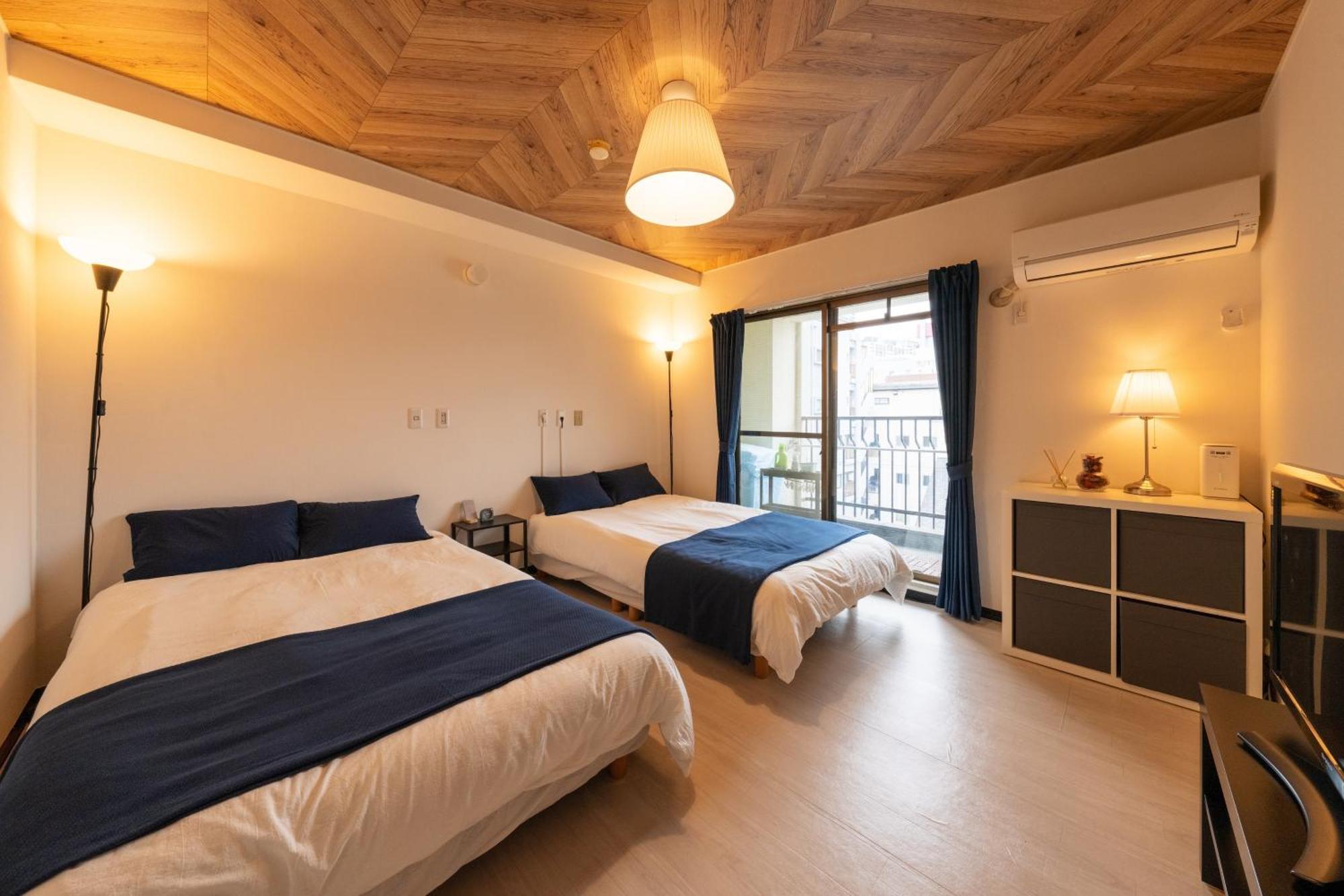 Apartment 独立した3部屋をご利用できます