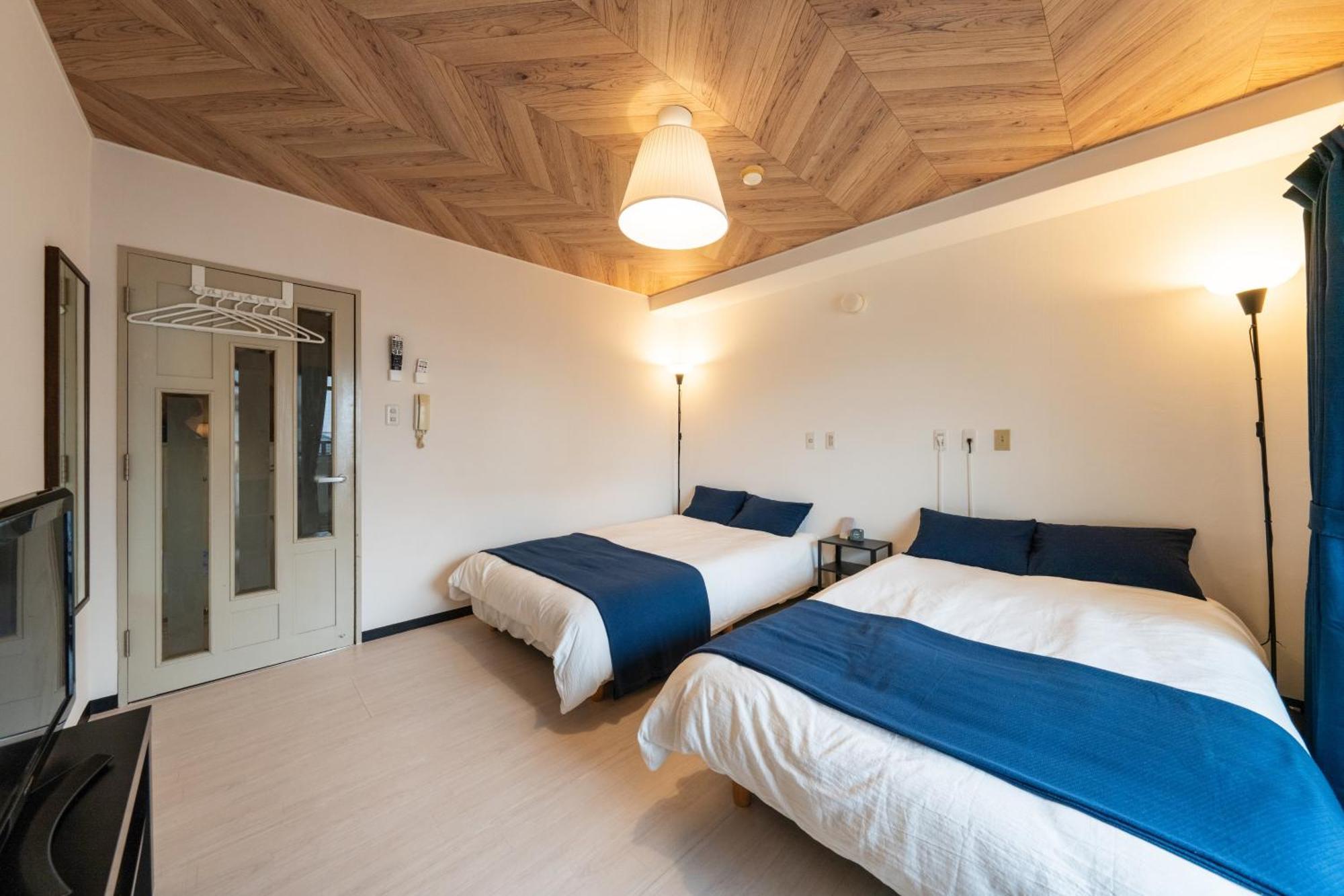 Apartment 独立した3部屋をご利用できます