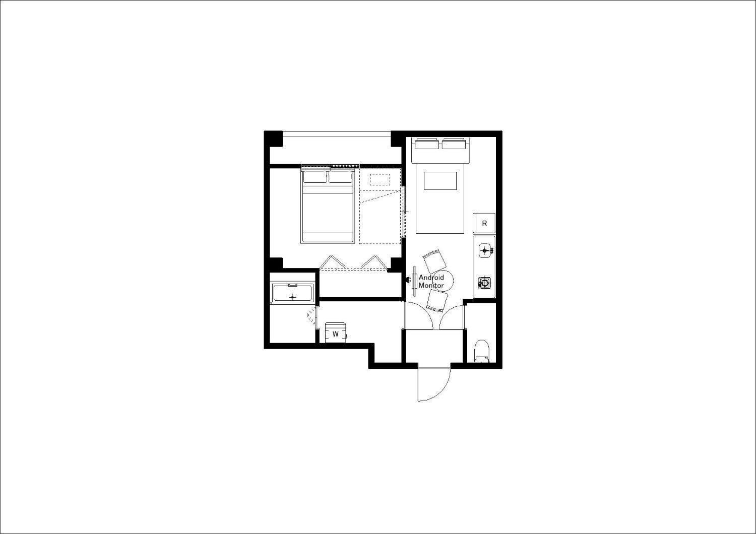 Apartment House Honkan *