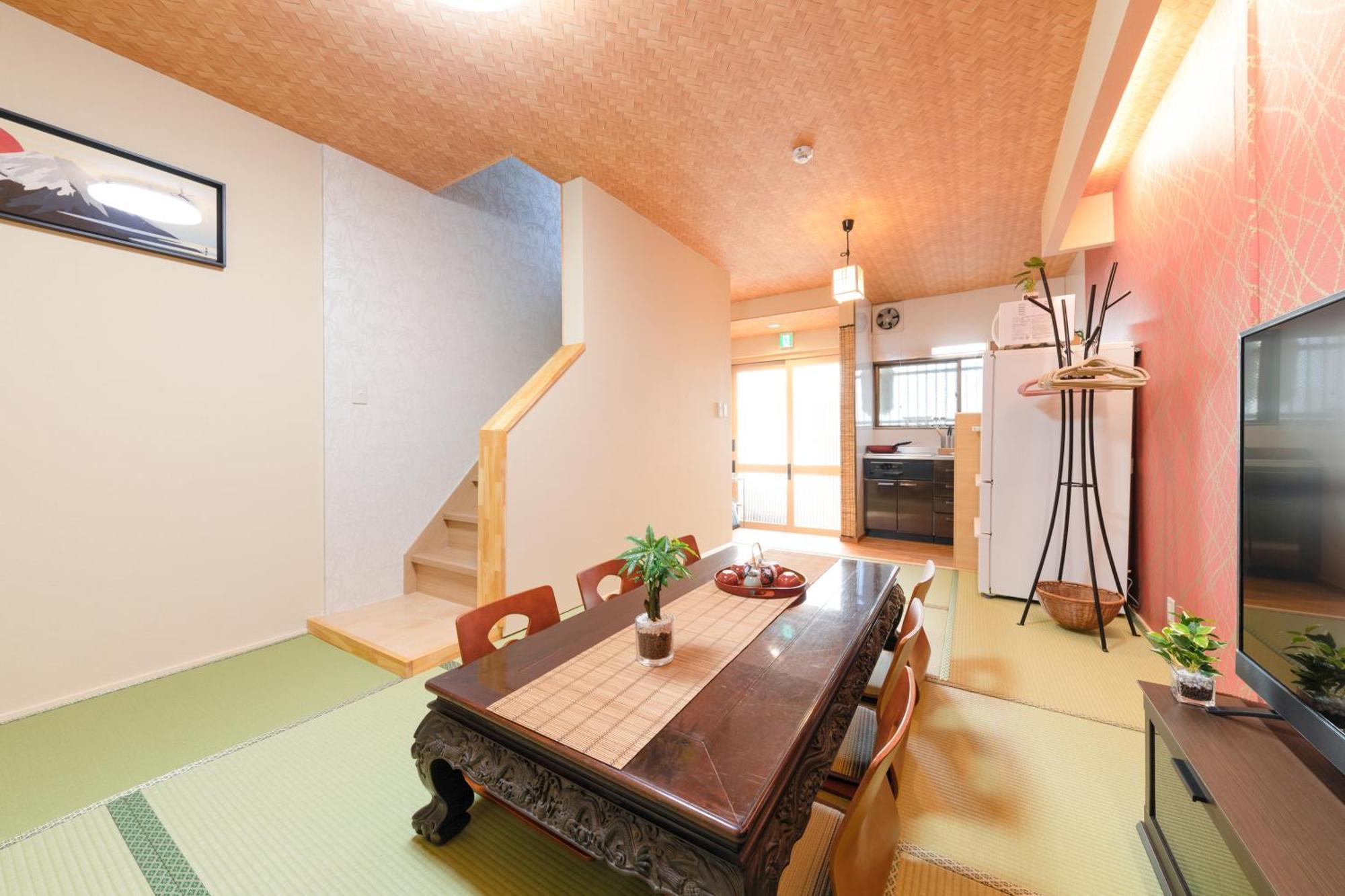 Tennoji Japanese House 3stop-namba Usj Xinyue Holiday home *