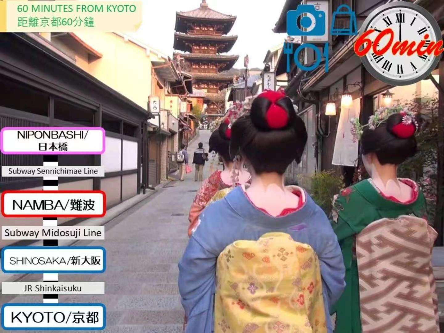Hostel道顿堀osaka Apartamento *
