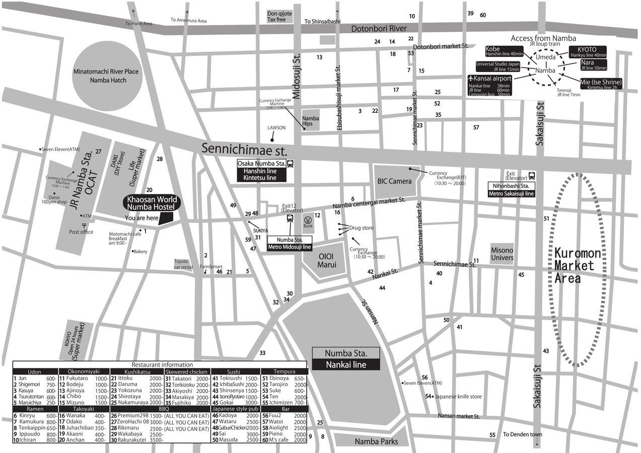 Hostel Khaosan World Namba Osaka