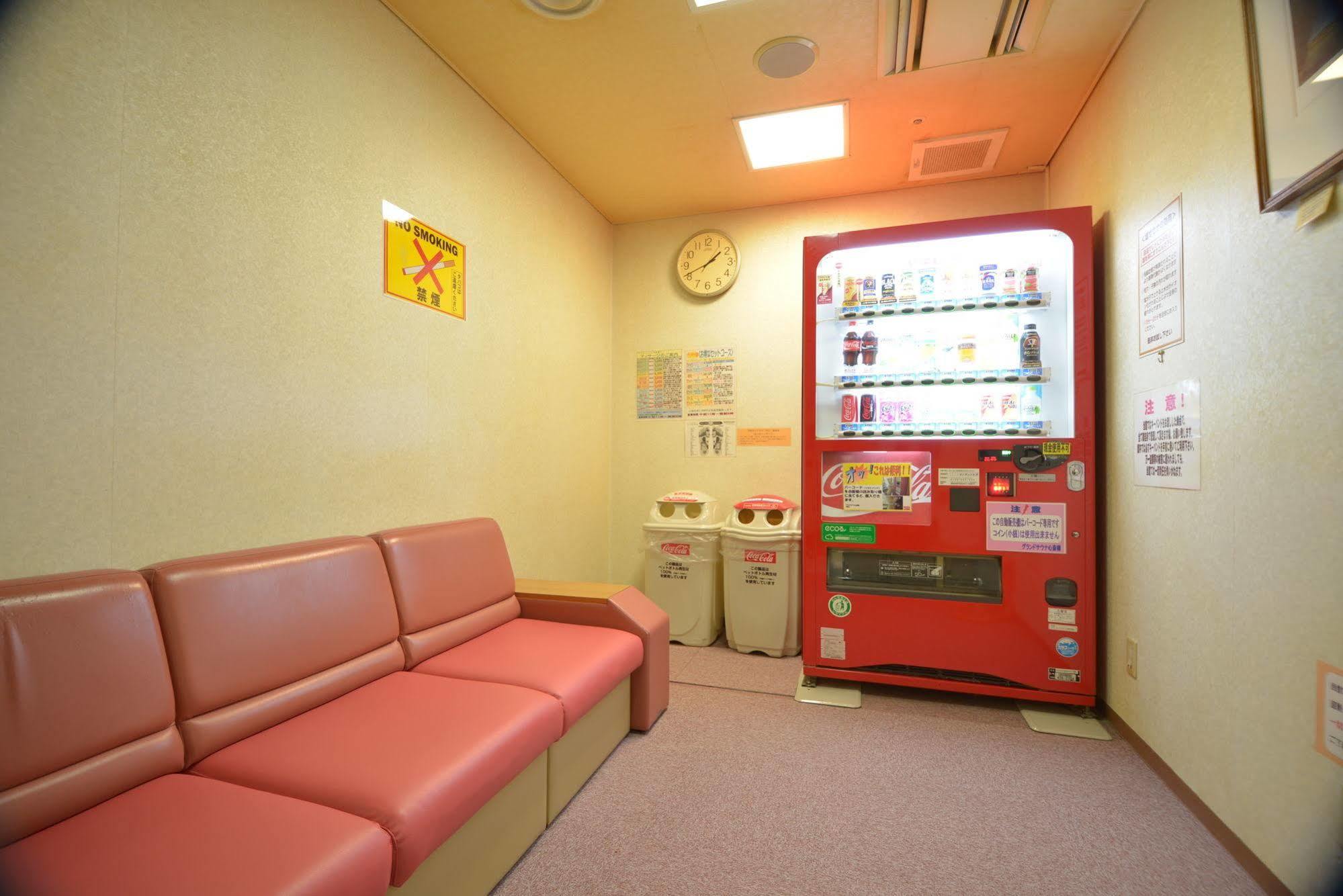 Hotel cápsula Capsule&spa Grand Sauna Shinsaibashi Osaka