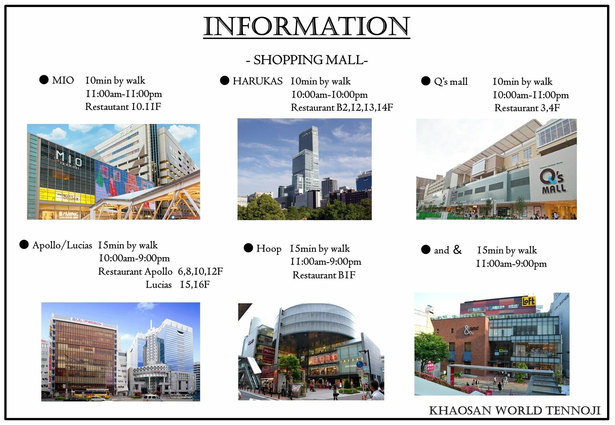 Khaosan World Tennoji Hotel
