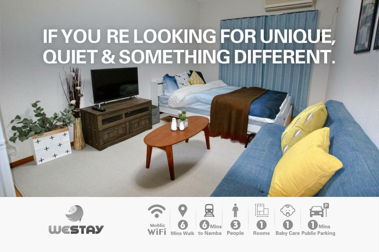 Westay Designers House/6 Mins To Shinsaibashi202 Apartment Osaka