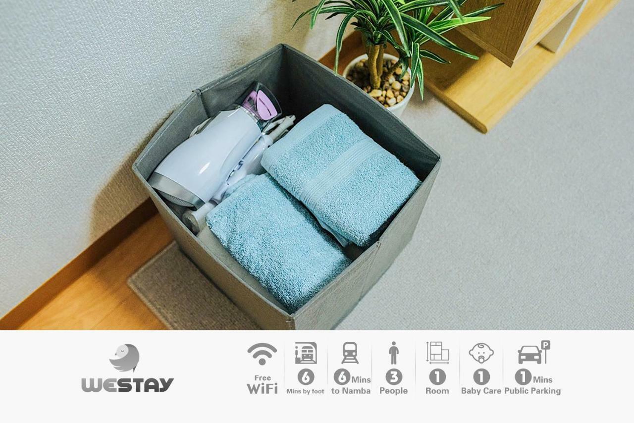 Apartamento Westay Designers House/6 Mins To Shinsaibashi202 Osaka