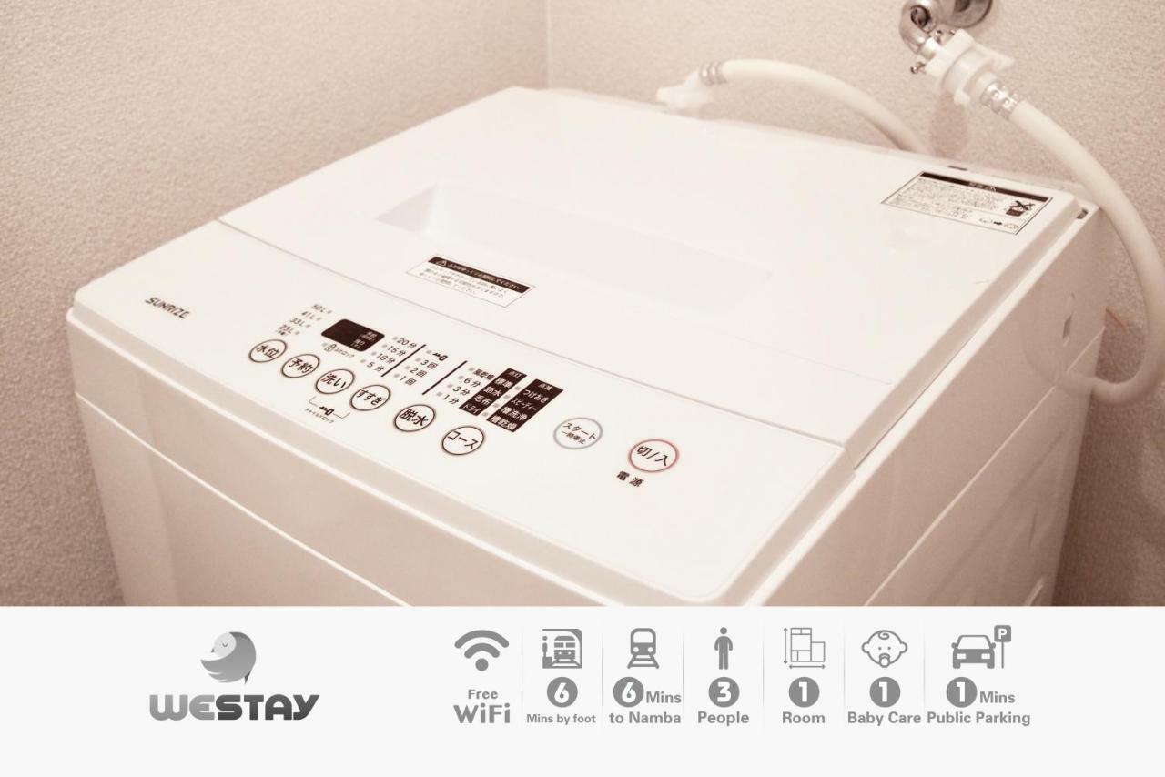 Apartamento Westay Designers House/6 Mins To Shinsaibashi202 Osaka
