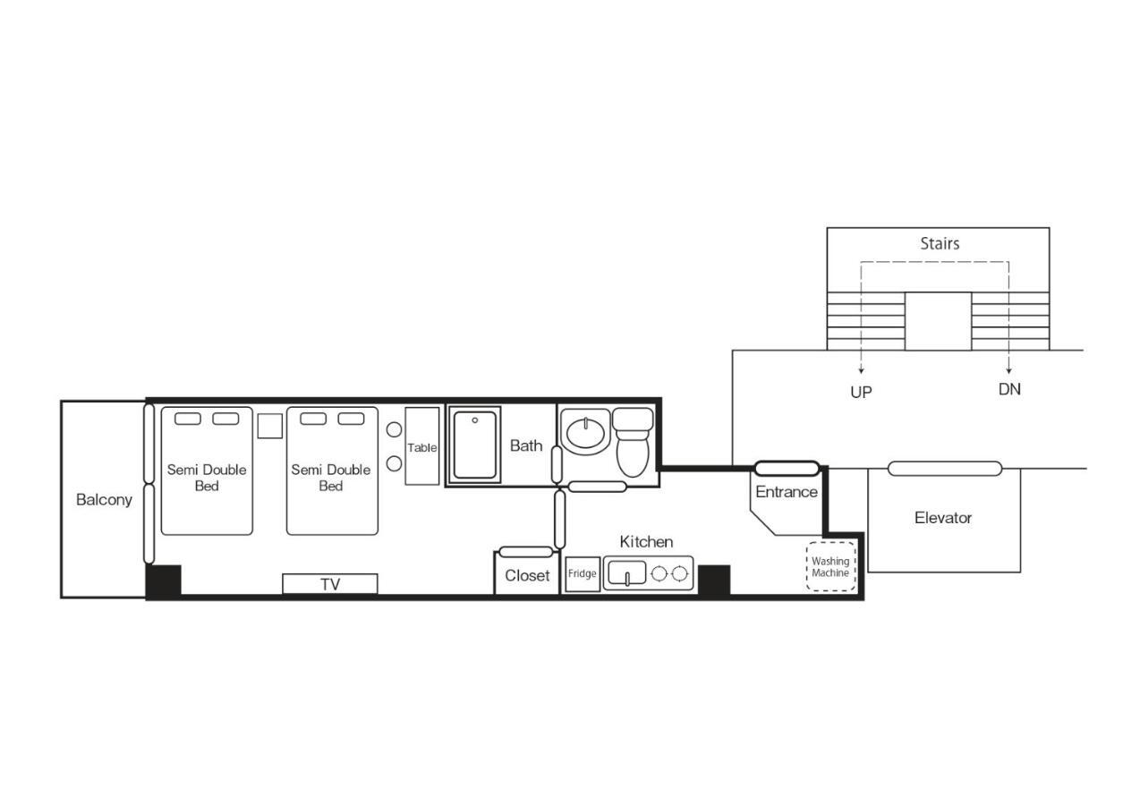 Elizabeth Garden Shinsaibashi Apartamento *