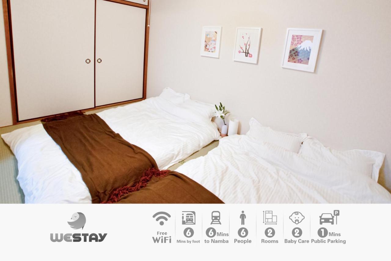Westay Designers House/6 Mins To Shinsaibashi201 Apartment