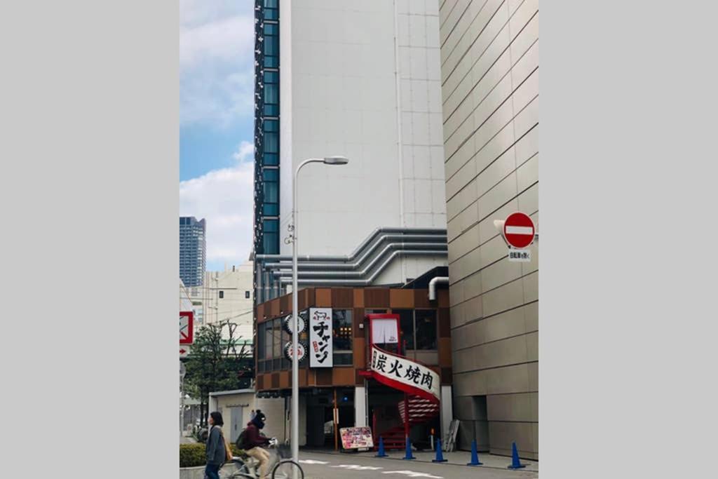 悠悠美宿 肥后桥21分贝 地铁站步行行5分钟 直达难波心斋桥5分钟内 独立卧室有厨房 肥后桥高级公寓有电梯 *