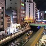 道頓堀民泊＆Mini浮世絵美術館、道頓堀真ん中、心斎橋、家族旅行、Family Trip Osaka 401