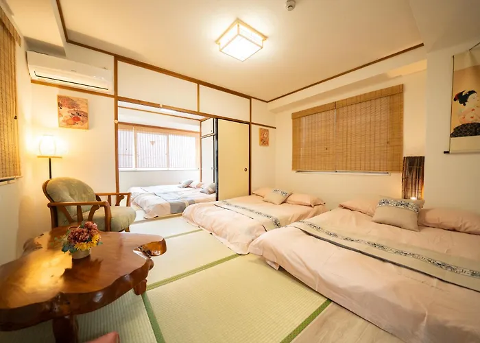 新営業120㎡电梯日式公寓房两层整租/南海線關西機場直达/地铁2分钟至日本橋/黒門市場道顿堀/心斋桥
