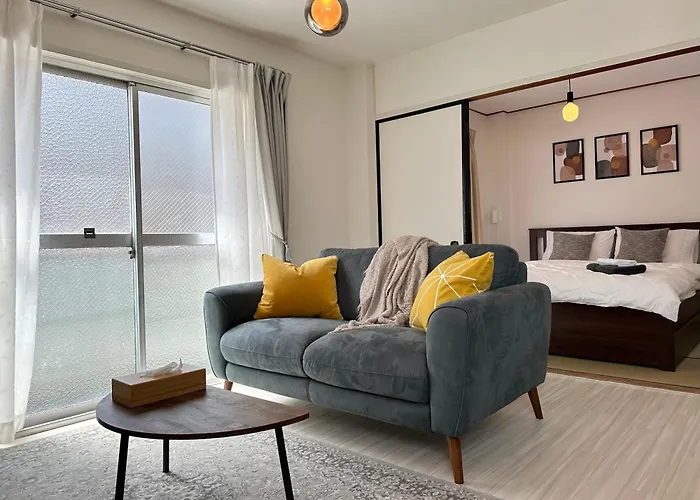 15 To Umeda, Kyobashi. Queen Bed. Pets Allowed