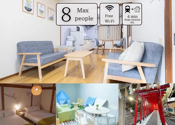 Ok House2 住吉大社available For Up To 8 People