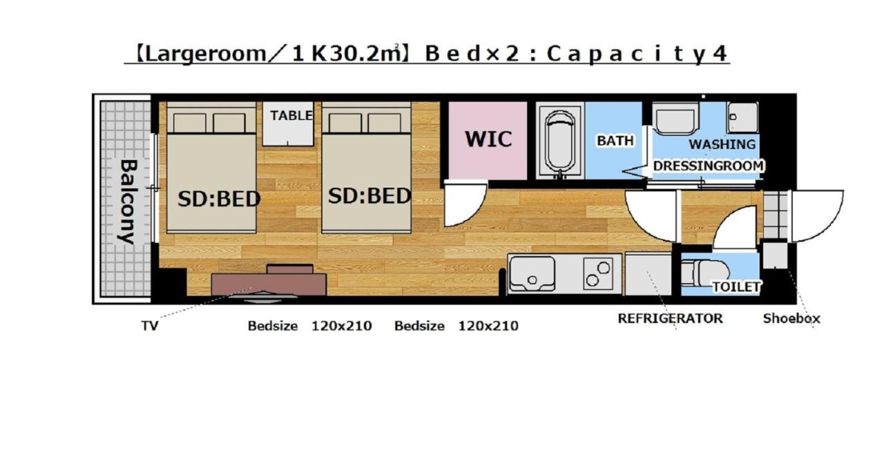Goodstayhostel谷町九丁目1dk * Osaka
