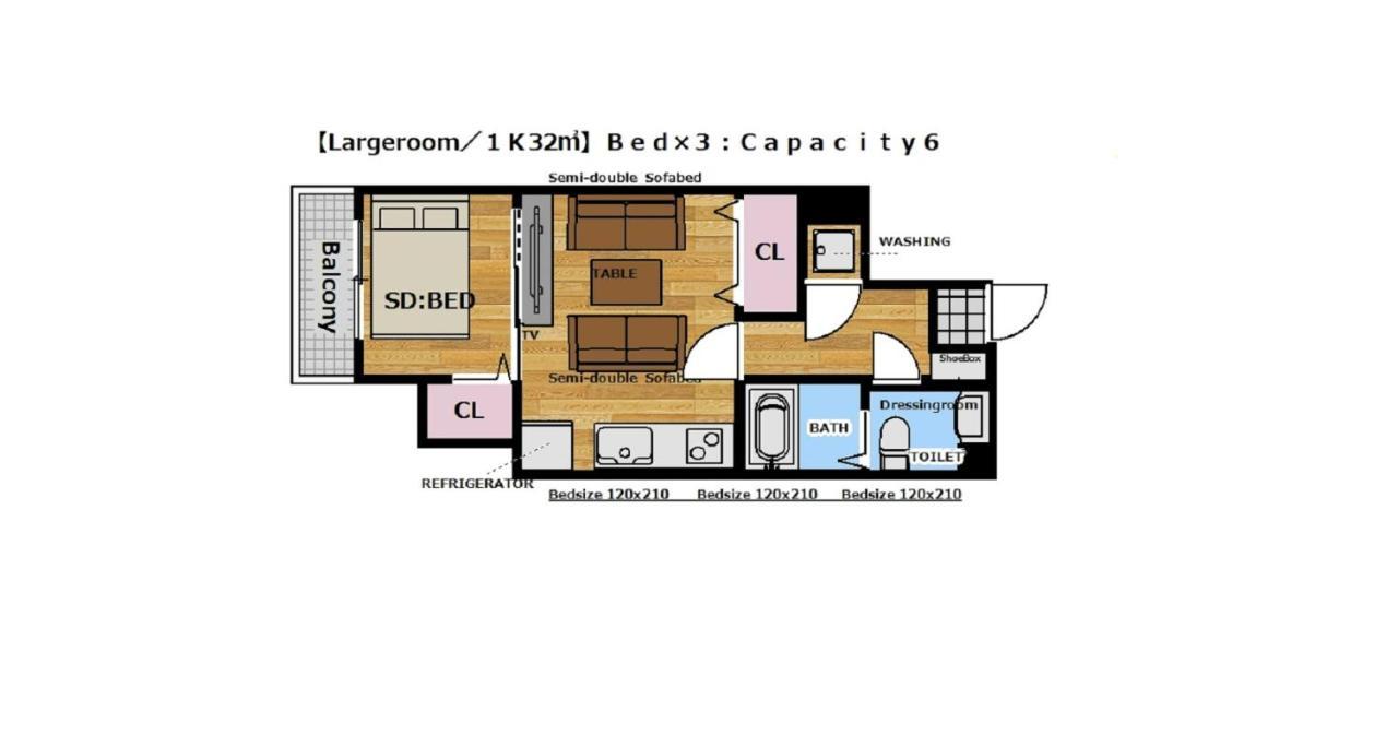Apartment Goodstayhostel谷町九丁目1dk *