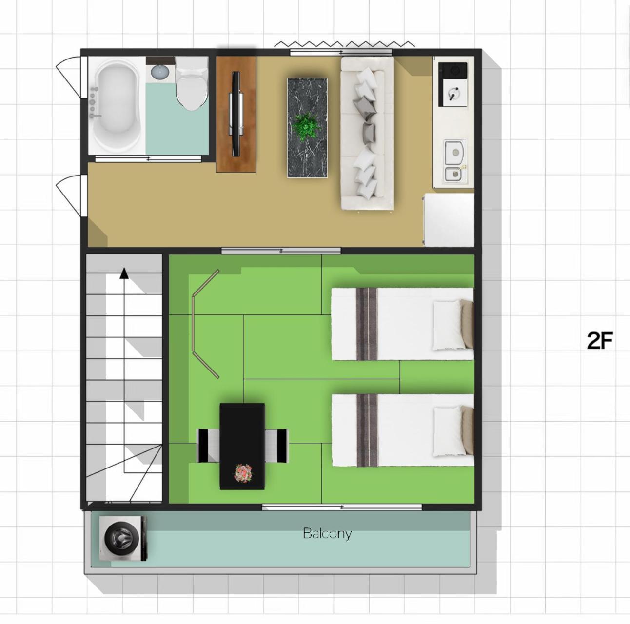 Apartment 鶴橋徒歩6分難波日本橋心斎橋5分天王寺usj奈良直通