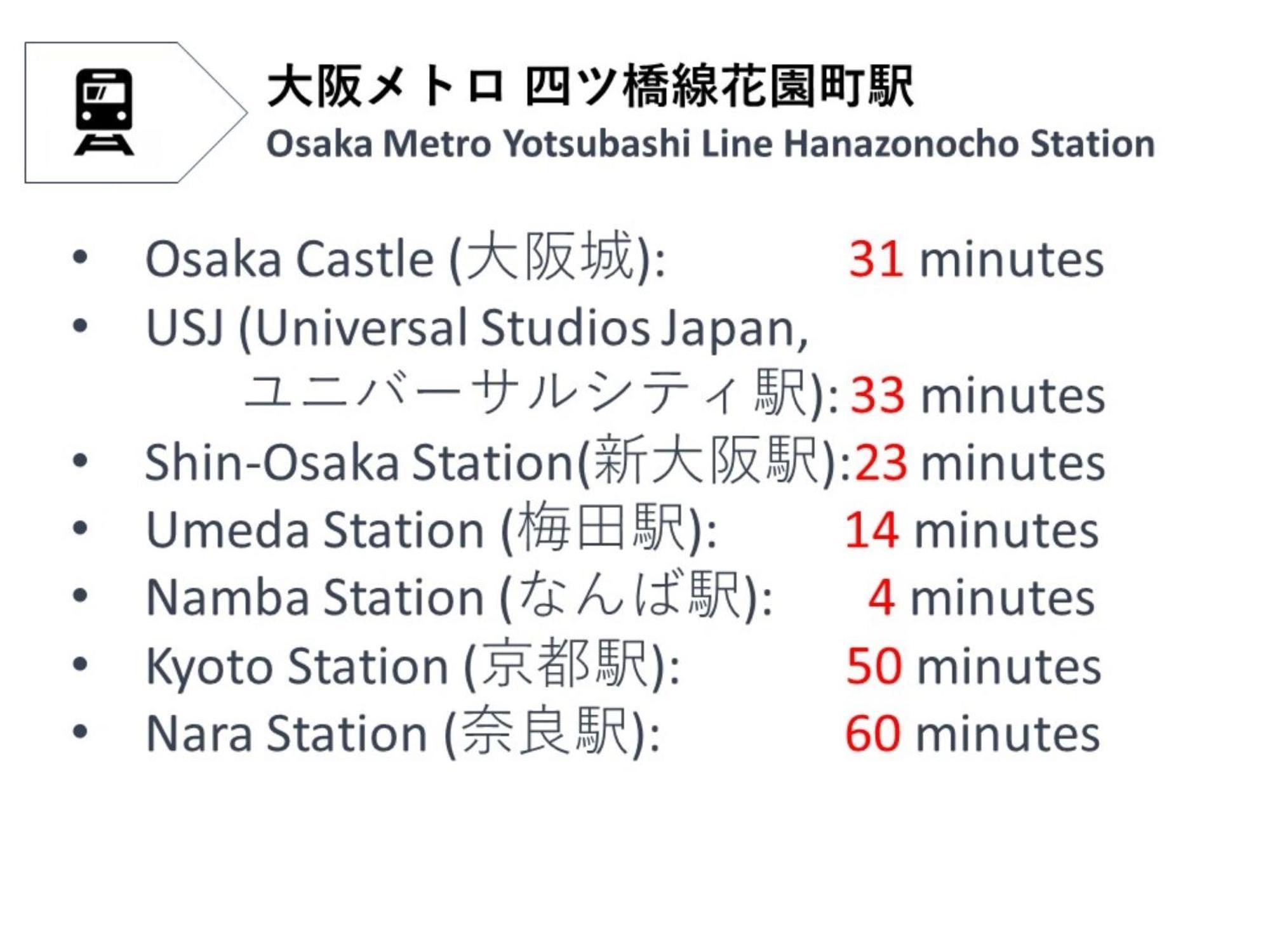 Apartamento Daikoku Bainan Osaka