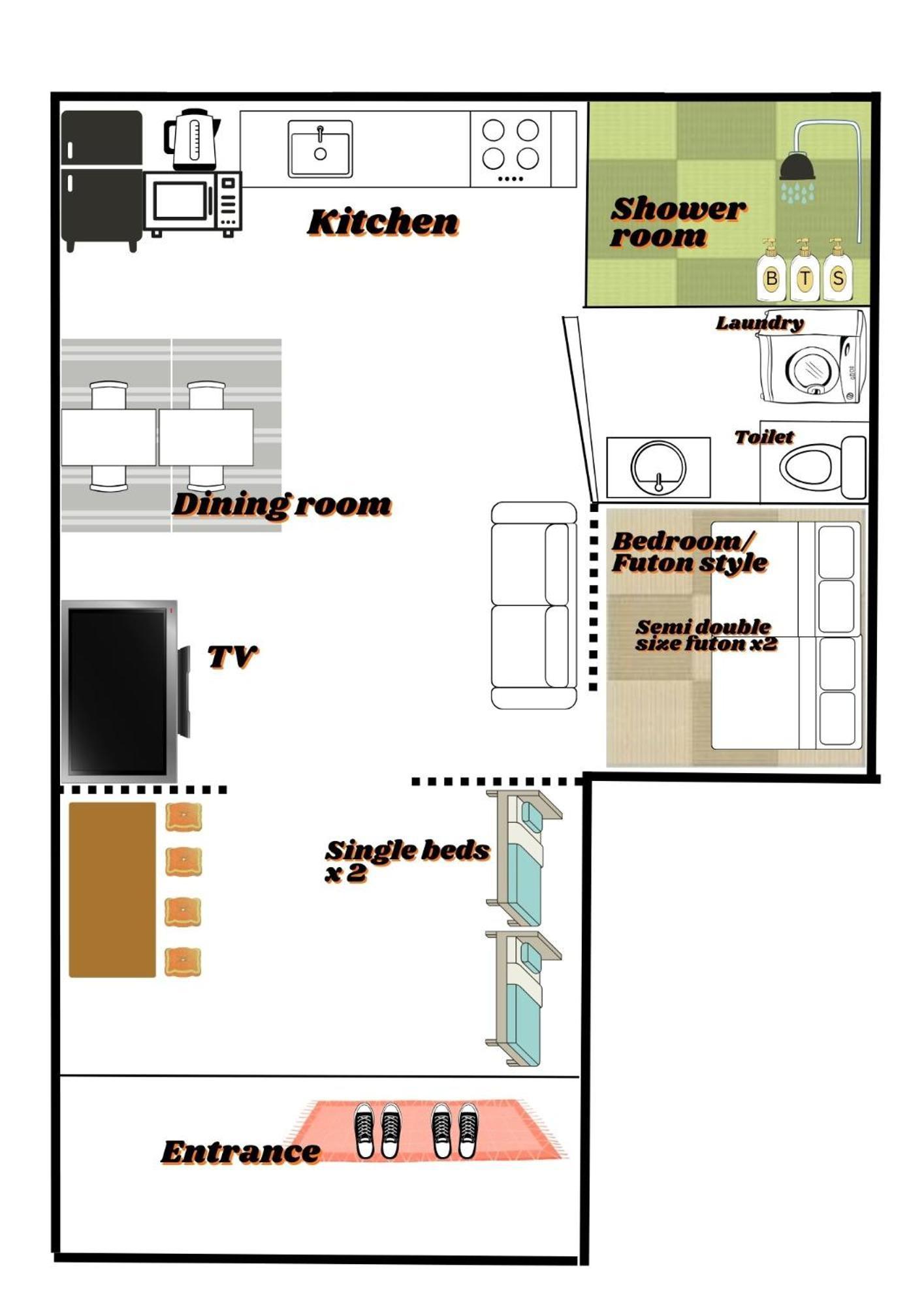 町屋　聖天坂　1f Or ２f Osaka
