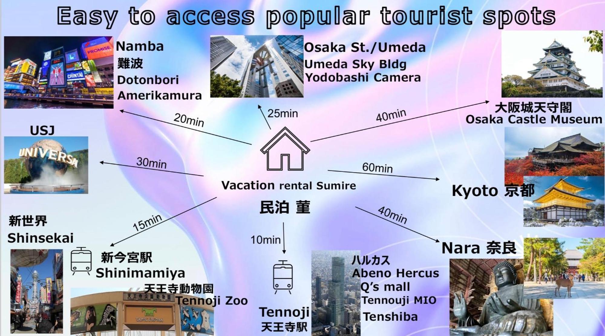Apartment Vacation 菫sumire Osaka