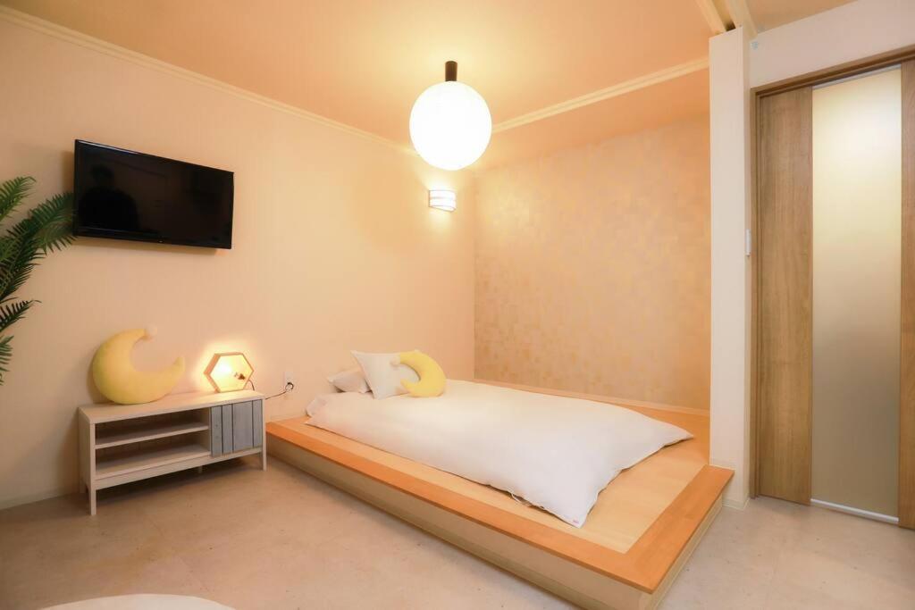 Apartment 道頓堀民泊＆mini浮世絵美術館、道頓堀真ん中、心斎橋、家族旅行、family Trip 401 Osaka