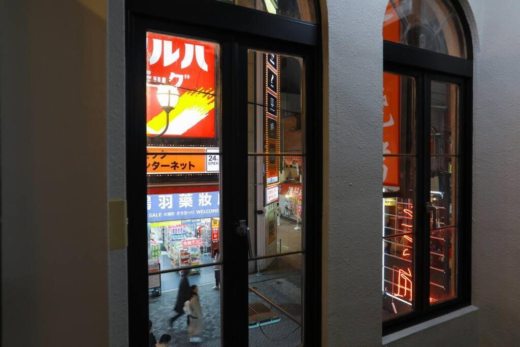 道頓堀民泊＆mini浮世絵美術館、道頓堀真ん中、心斎橋、家族旅行、family Trip 401 Apartment *