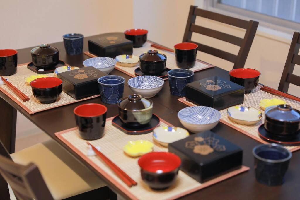 道頓堀民泊＆mini浮世絵美術館、道頓堀真ん中、心斎橋、家族旅行、family Trip 401 Apartment Osaka