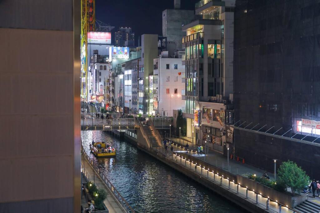 道頓堀民泊51,道頓堀真ん中,mini浮世絵美術館,心斎橋,家族旅行,family Trip Apartment Osaka