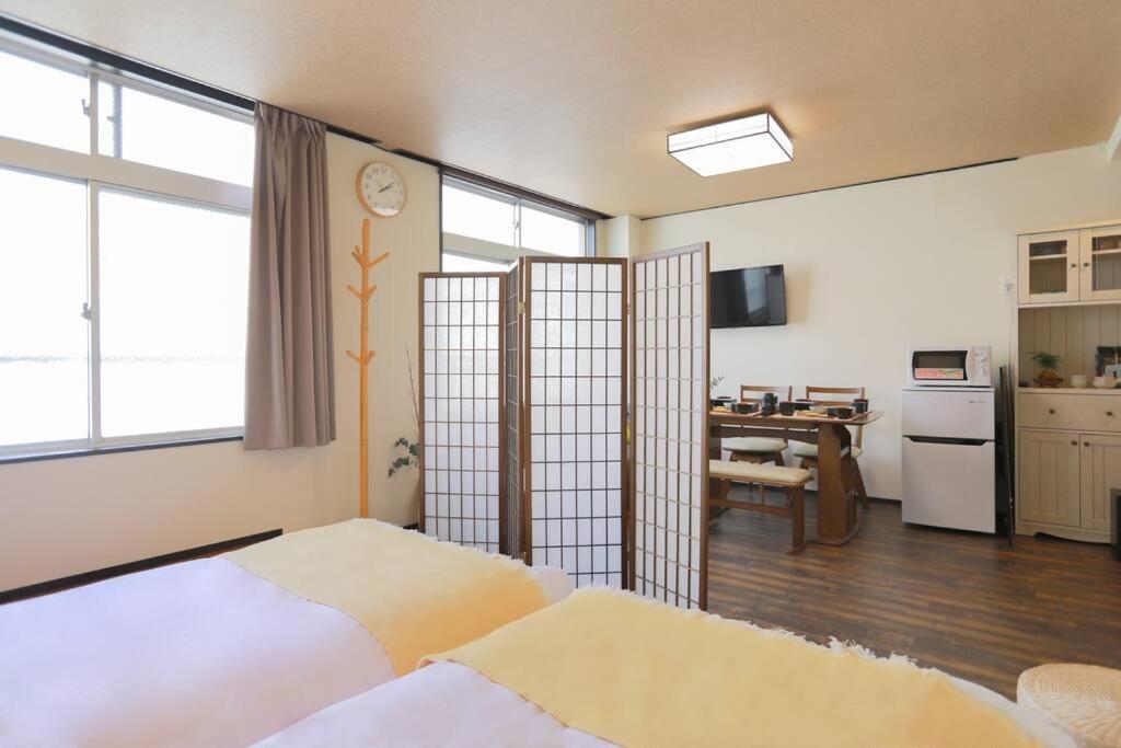 道頓堀民泊51,道頓堀真ん中,mini浮世絵美術館,心斎橋,家族旅行,family Trip Apartment