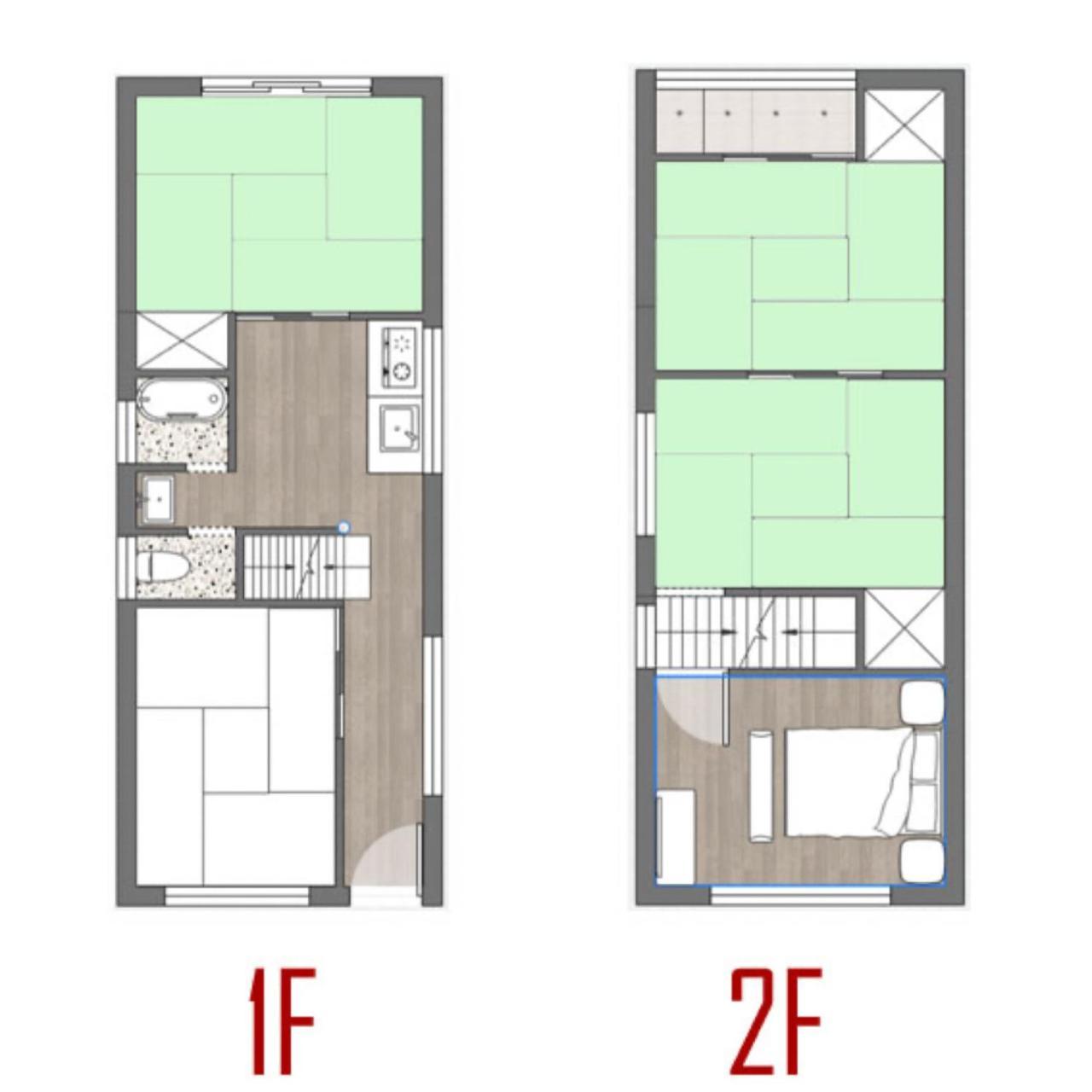 Holiday home Kaya Traditional Tatami House 2-6 Ppl Near Station And Park Direct To Kix Airport Osaka