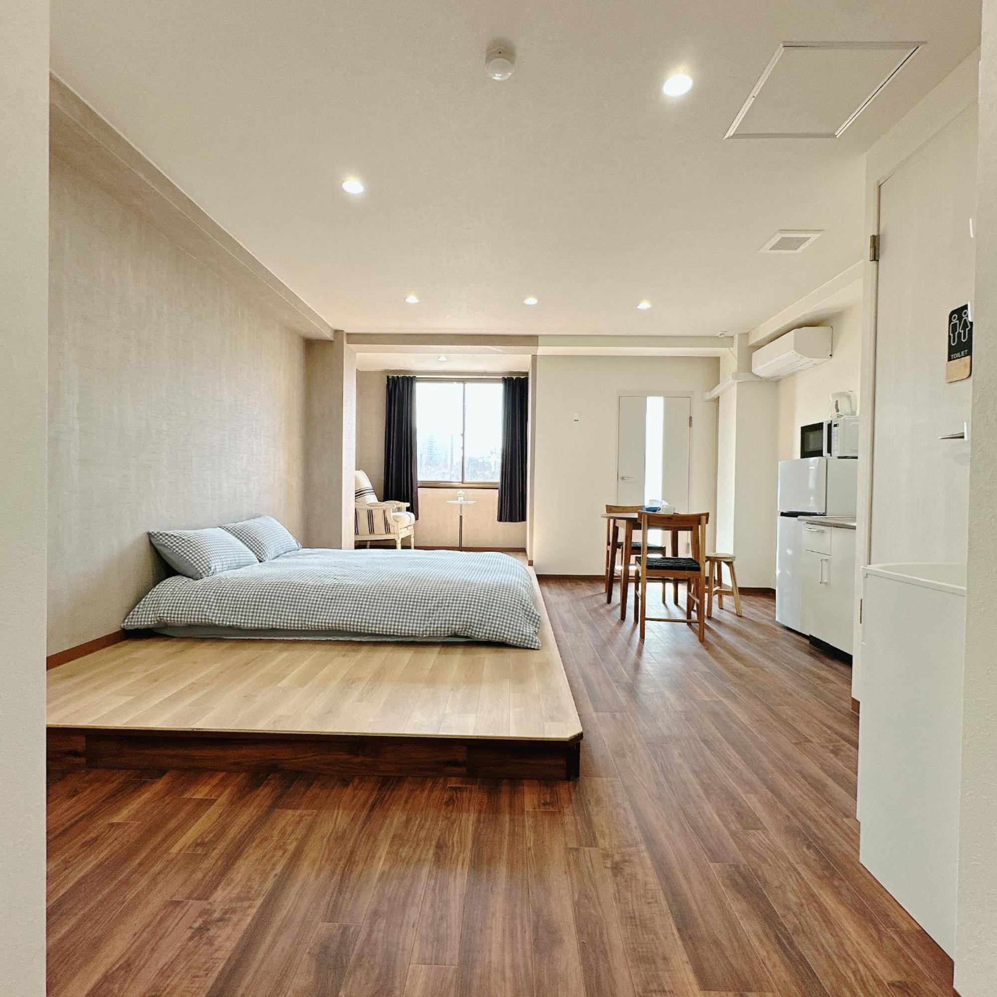 Apartment 【三米通天閣】201-2fa難波商圈天王寺心斎橋10min Osaka