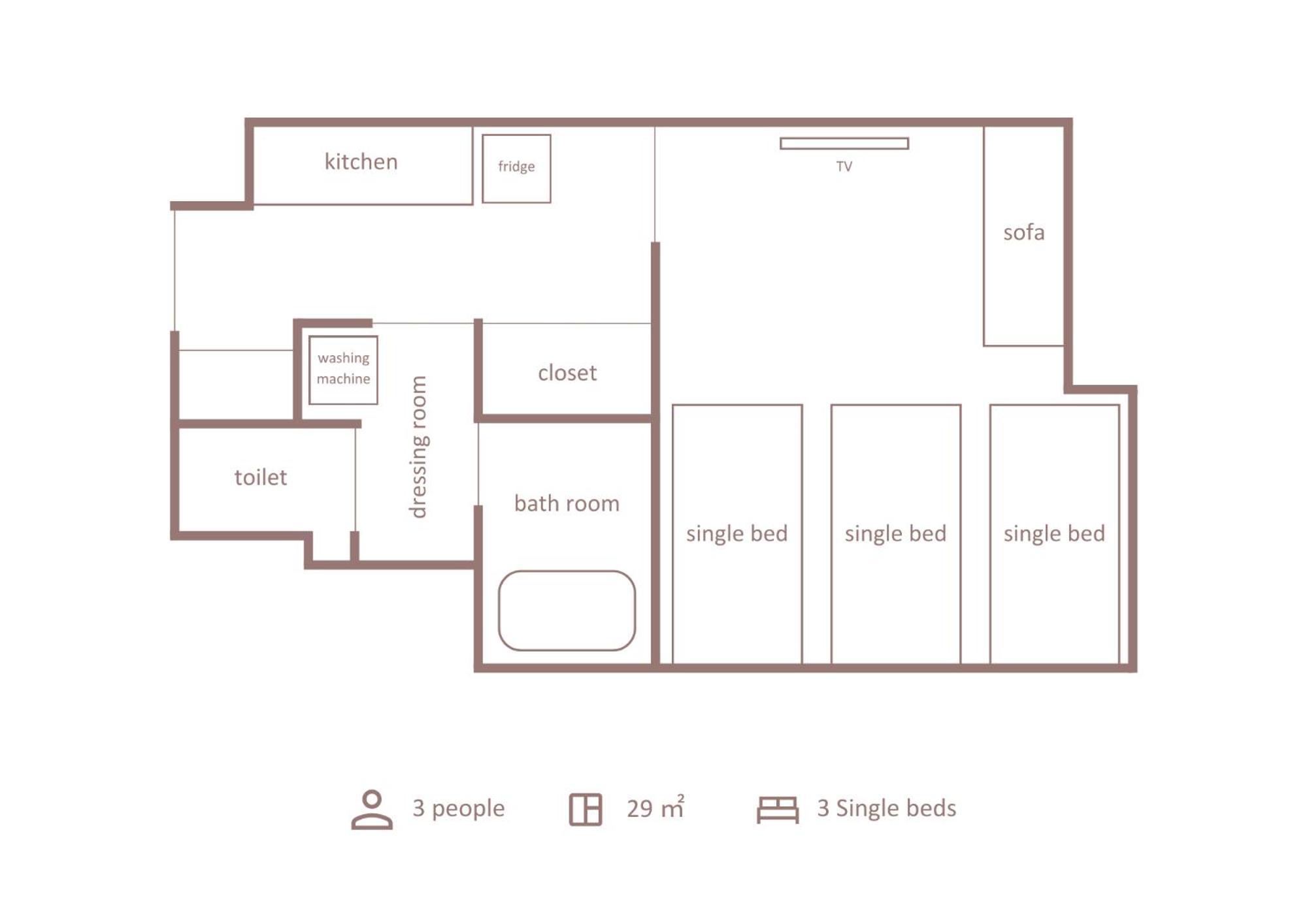 Minn Umeda East Aparthotel *