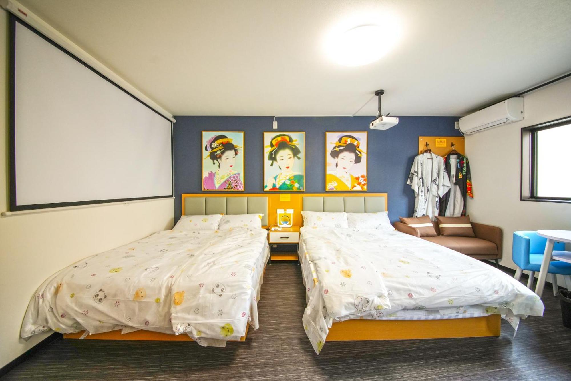 Blue House I大阪青の舍 I床品只使用一次 I步行8分钟内4站可达 Apartment *
