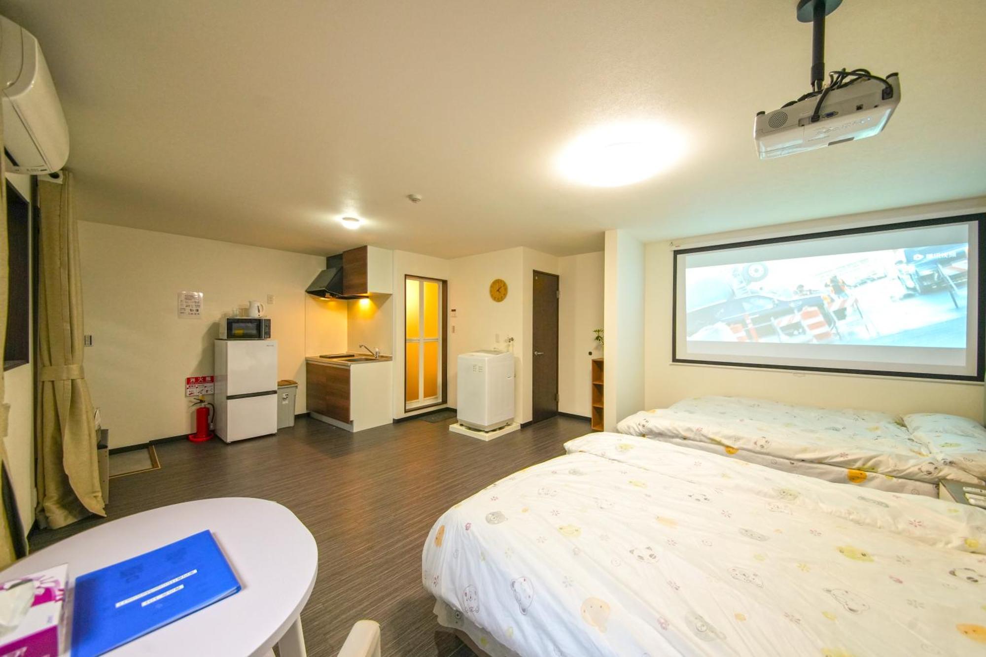Blue House I大阪青の舍 I床品只使用一次 I步行8分钟内4站可达 Apartment *