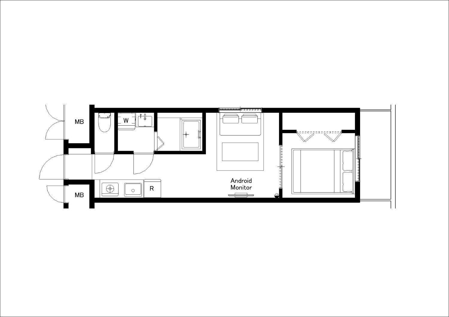 Apartamento Curasion Oyodonaka Osaka